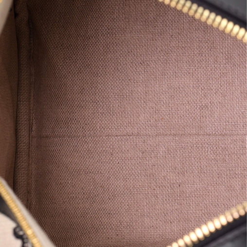 Celine Boston Bag Triomphe Canvas Small