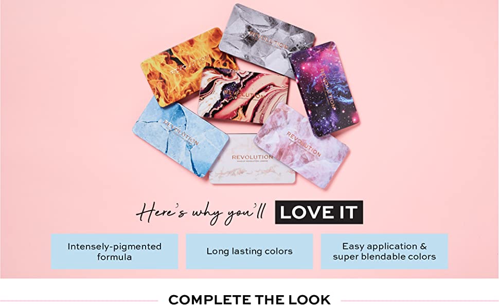 Makeup Revolution Forever Flawless Allure, Eyeshadow Palette, Create Long-Lasting Eye Makeup Looks, Vegan & Cruelty-Free, 20g