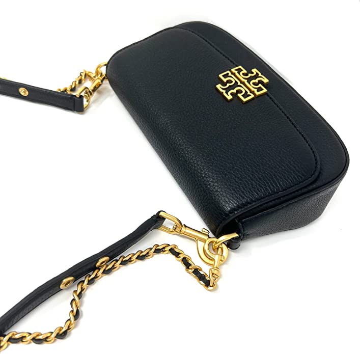 Tory Burch 138772 Britten Convertible Crossbody Bag in Black