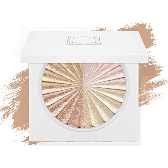 Ofra Cosmetics All of the Lights Highlighter - 4-in-1 Highlighter Makeup Palette for Cheeks, Nose, Eyes - Liquid to Baked Powder, Highly-Pigmented, Vegan Formula - Buttery Smooth, Long-Lasting - 10g