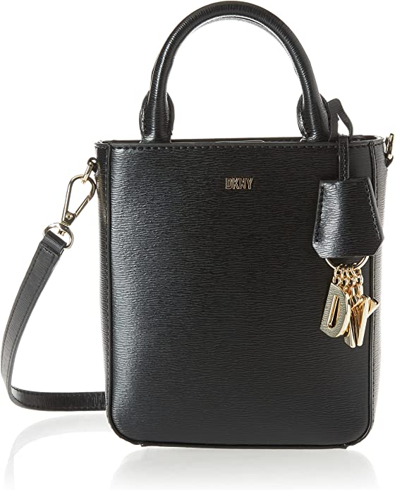DKNY Paige Mini Ns Cbody, Black/Gold