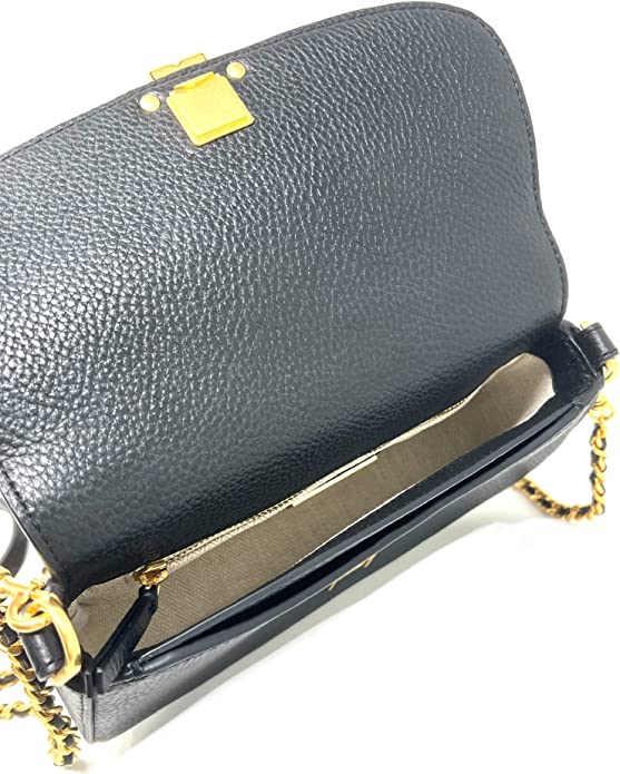 Tory Burch 138772 Britten Convertible Crossbody Bag in Black