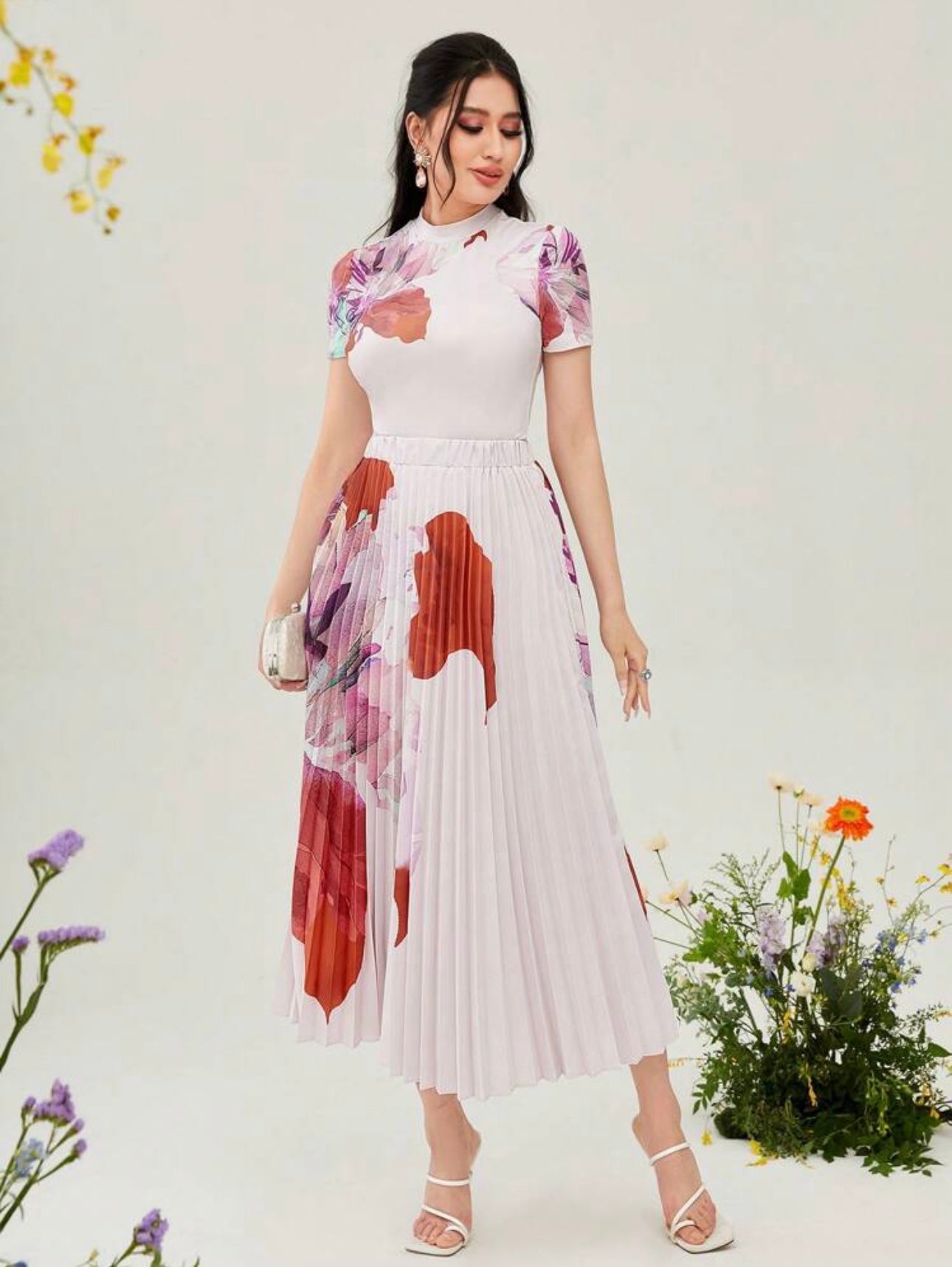 Belted dress