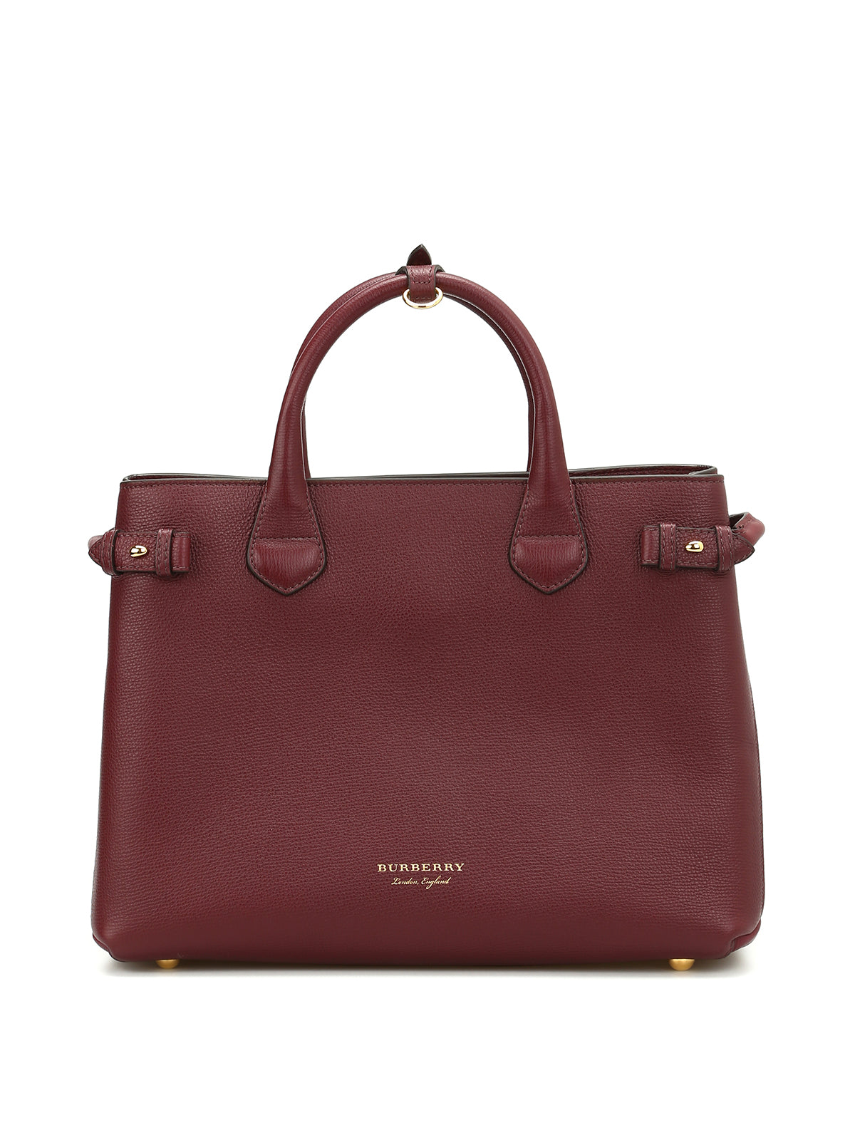 BURBERRY The Banner medium leather bag