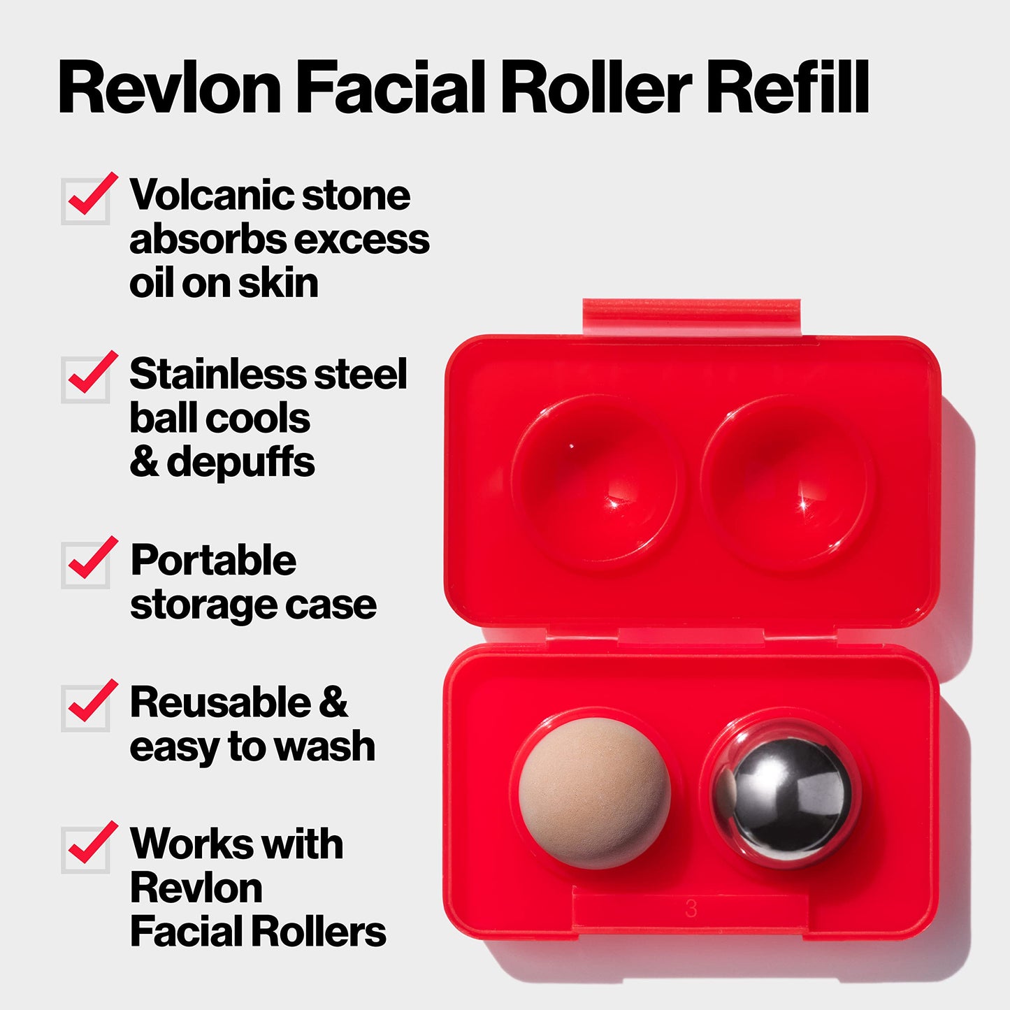 Facial roller refill pack