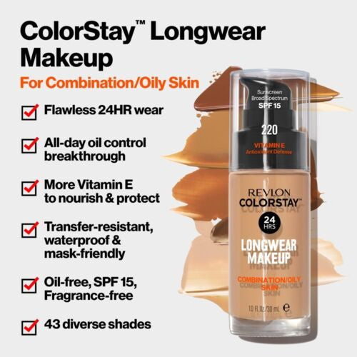 Long wear foundation Revelon