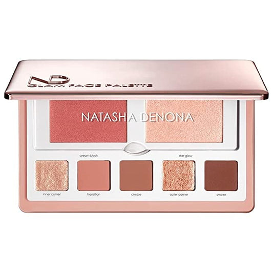 Natasha Denona Glam Face Palette Eye and Cheek Essential - Light 0.45 Ounce