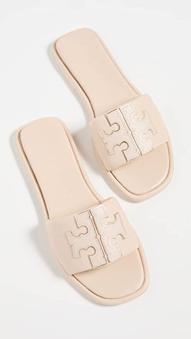 Tory Burch Women's Double T Sport Slides