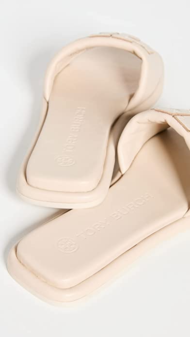 Tory Burch Women's Double T Sport Slides