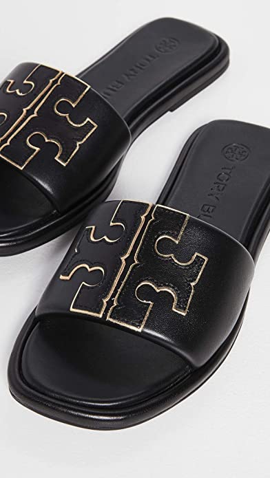 Tory Burch Women's Double T Sport Slides